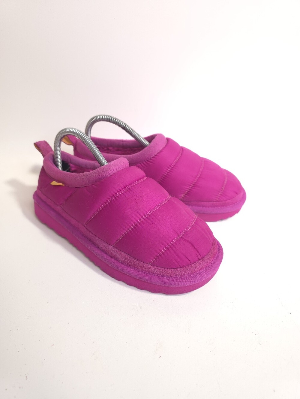 UGG Tasman LTA Puffer Slippers Rock Rose Taffy Pink Womens Size 4 Authentic